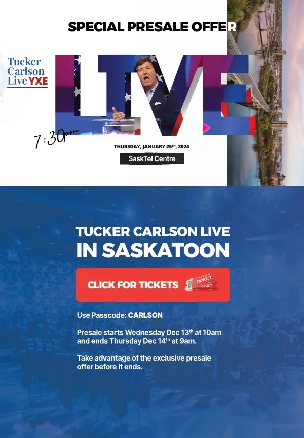 Tucker Carlson Live Poster